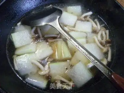 Make Crab fungus soup step 9