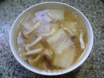 Make Crab fungus soup step 10