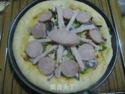 Make Little sausage pizza step 9