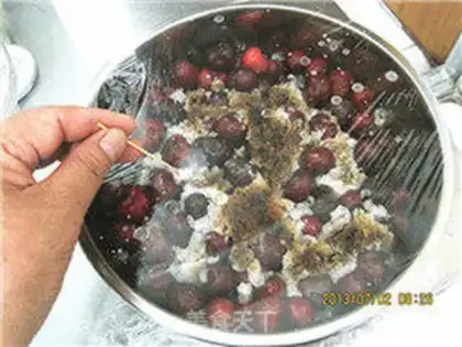 Make Pickled cherry step 11