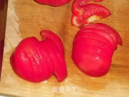 Make Cinnamon ice cream tomato step 3
