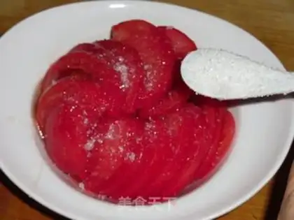 Make Cinnamon ice cream tomato step 5