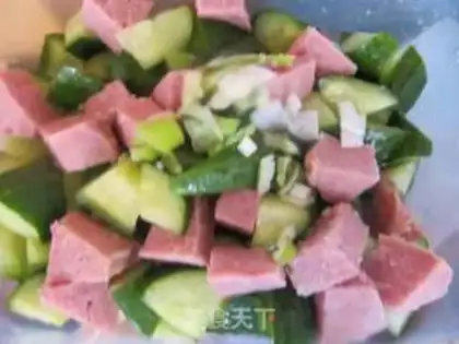 Make Shrimp makes bitter melons step 2