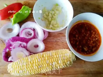 Make Five-colour corn step 0
