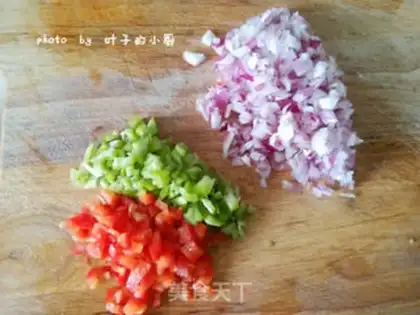 Make Five-colour corn step 1