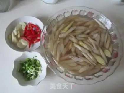 Make Sour spicy belt step 1