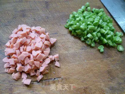Make Ham sausages and soy eggs step 3