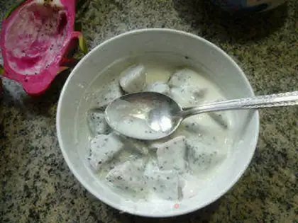 Make Yogurt flamingo step 4