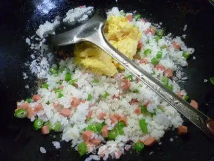 Make Ham sausages and soy eggs step 7