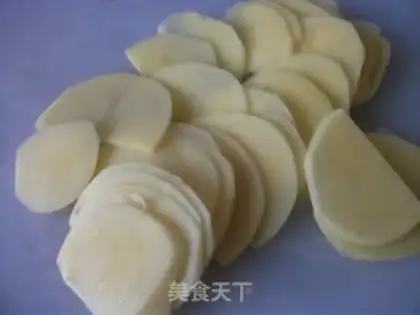 Make Microwave chips step 1