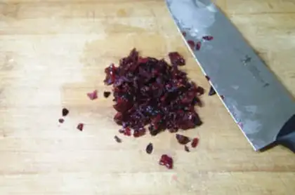 Make Cranberry cookies step 1