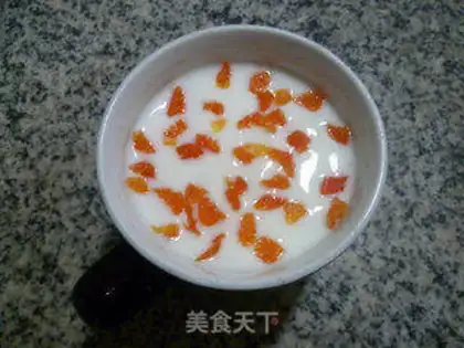 Make Orange yogurt step 5