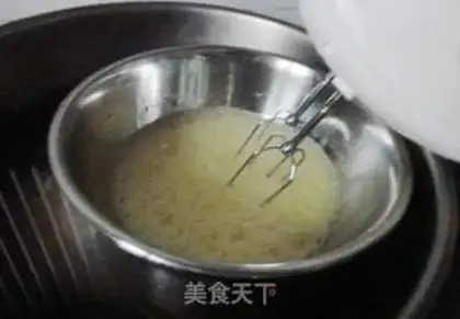Make French sponge cake step 1