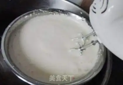 Make French sponge cake step 2