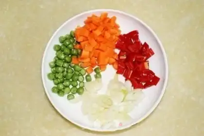 Make Five-coloured chicken step 3