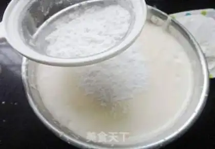 Make French sponge cake step 3