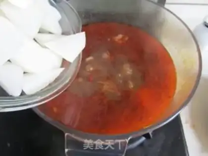 Make Cow radish step 7