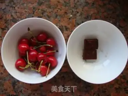 Make Cherry chocolate ice cream step 0