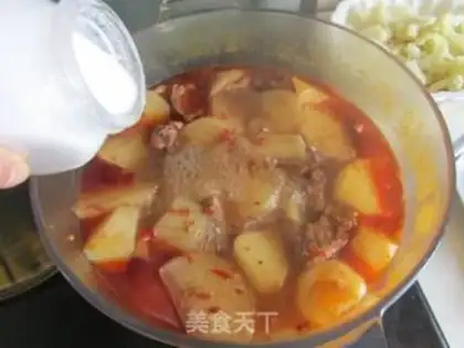 Make Cow radish step 8