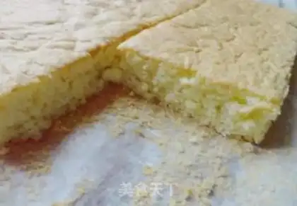 Make French sponge cake step 7