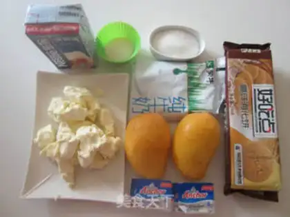 Make No mango cheesecake step 0