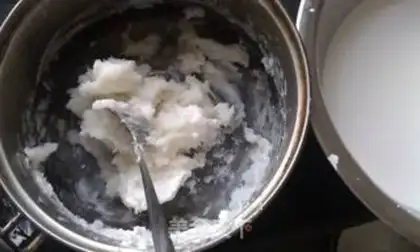Make Sweet rice step 2