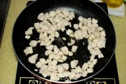 Make Five-coloured chicken step 12