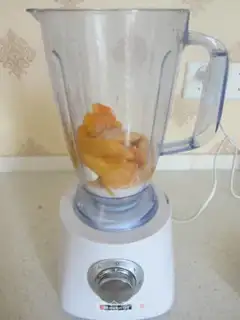 Make No mango cheesecake step 5