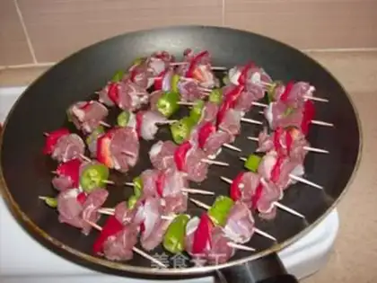 Make Toothpick lamb step 4