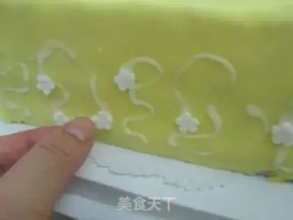 Make Rolling sugar cake step 46