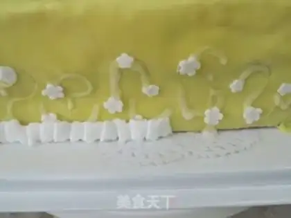 Make Rolling sugar cake step 53