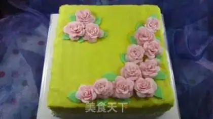 Make Rolling sugar cake step 54