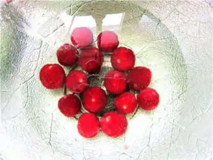 Make Ice cream and plum juice step 0