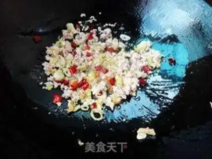 Make Wild tomato rice line step 3