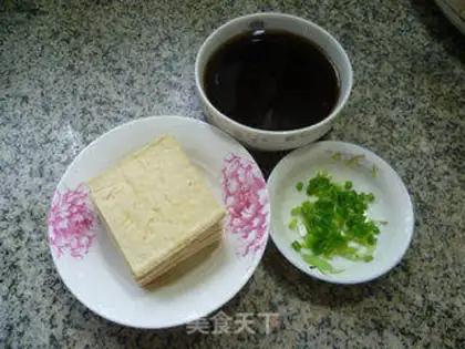 Make Coke tofu dry step 0