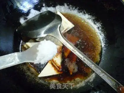 Make Coke tofu dry step 5