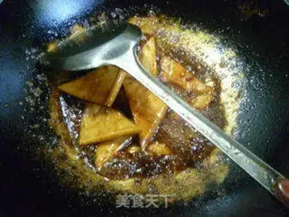 Make Coke tofu dry step 8