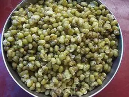 Make Green bean sapphire step 1