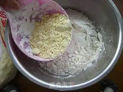 Make Corn pasta step 1