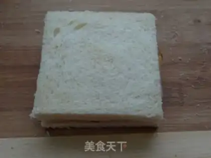 Make Egg ham sandwich step 6