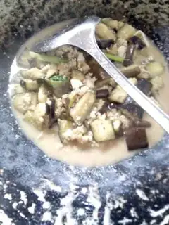 Make Fish seed and eggplant step 7