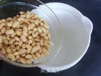 Make Peach oatmeal juice step 1