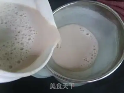 Make Peach oatmeal juice step 7