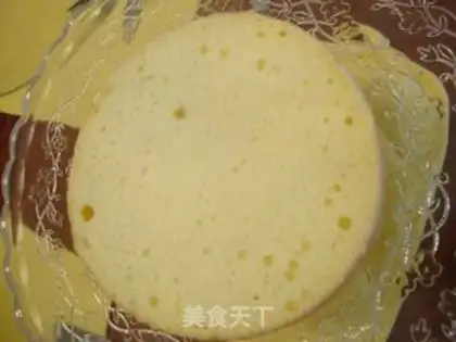 Make White forest cake step 1