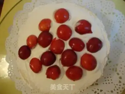 Make White forest cake step 3