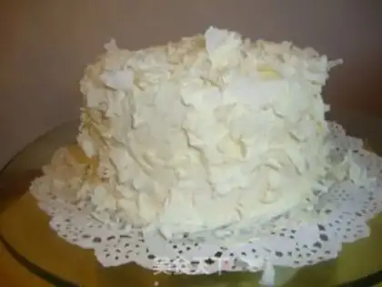 Make White forest cake step 9