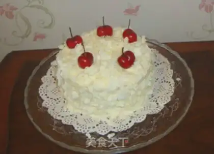 Make White forest cake step 12