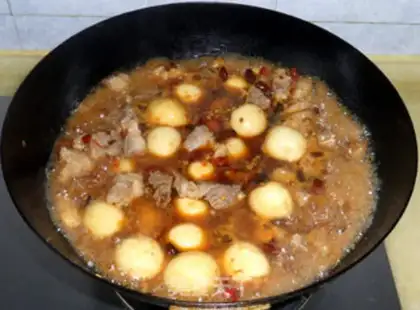 Make Little potato roasted cow step 11