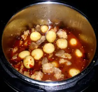 Make Little potato roasted cow step 12