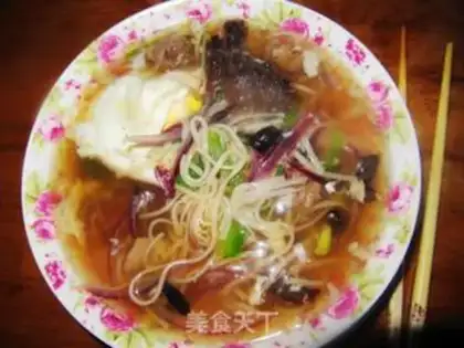 Make Sea cucumber noodles step 10